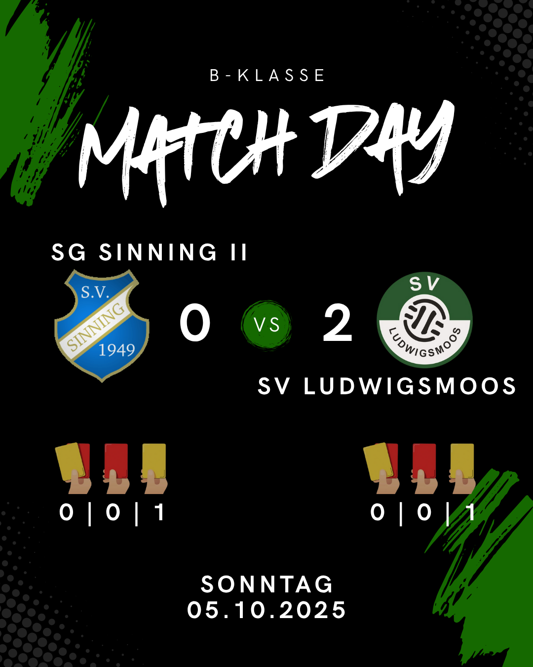 Bild Endergebnis, SVL gegen Sinning-Oberhausen 2